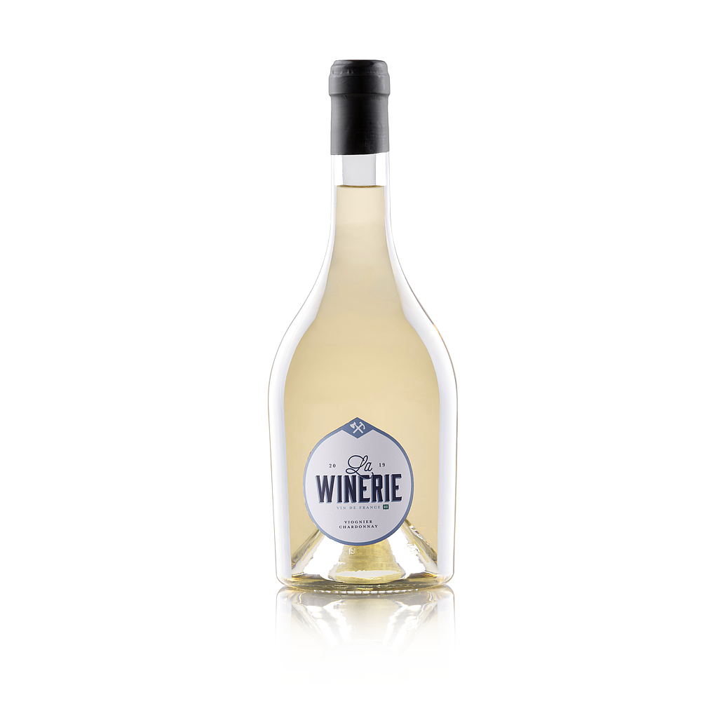 LA WINERIE BLANC 2022 VIOGNIER CHARDONNAY BIO VIN DE FRANCE 75CL